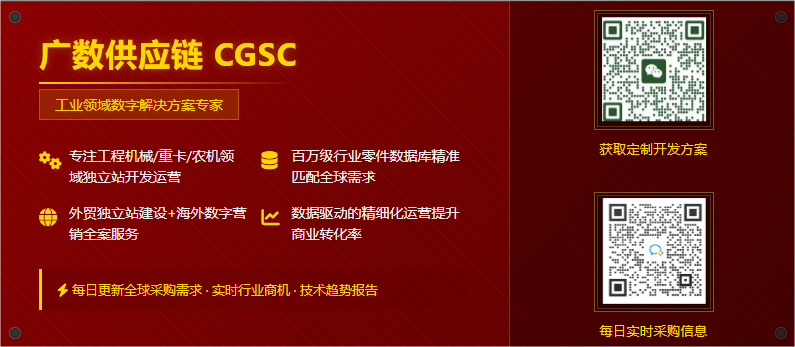 卡特彼勒 (Caterpillar) 售后市场零件 一览，打造您的工程机械外贸独立站！